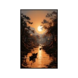 Quadro Decorativo Pôr Do Sol