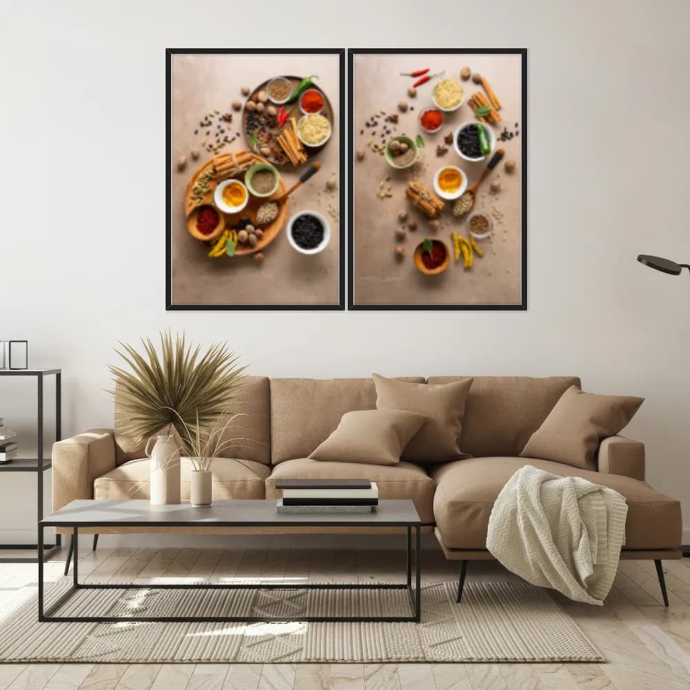 Kit Quadros Decorativos Tempero