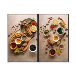 Kit Quadros Decorativos Tempero