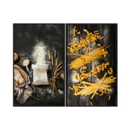Kit Quadros Decorativos Farinha