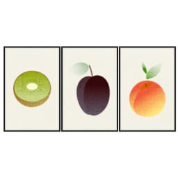 Kit Quadros Decorativos Frutas