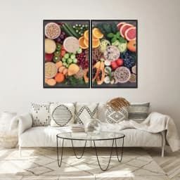 Kit Quadros Decorativos Verduras E Legumes