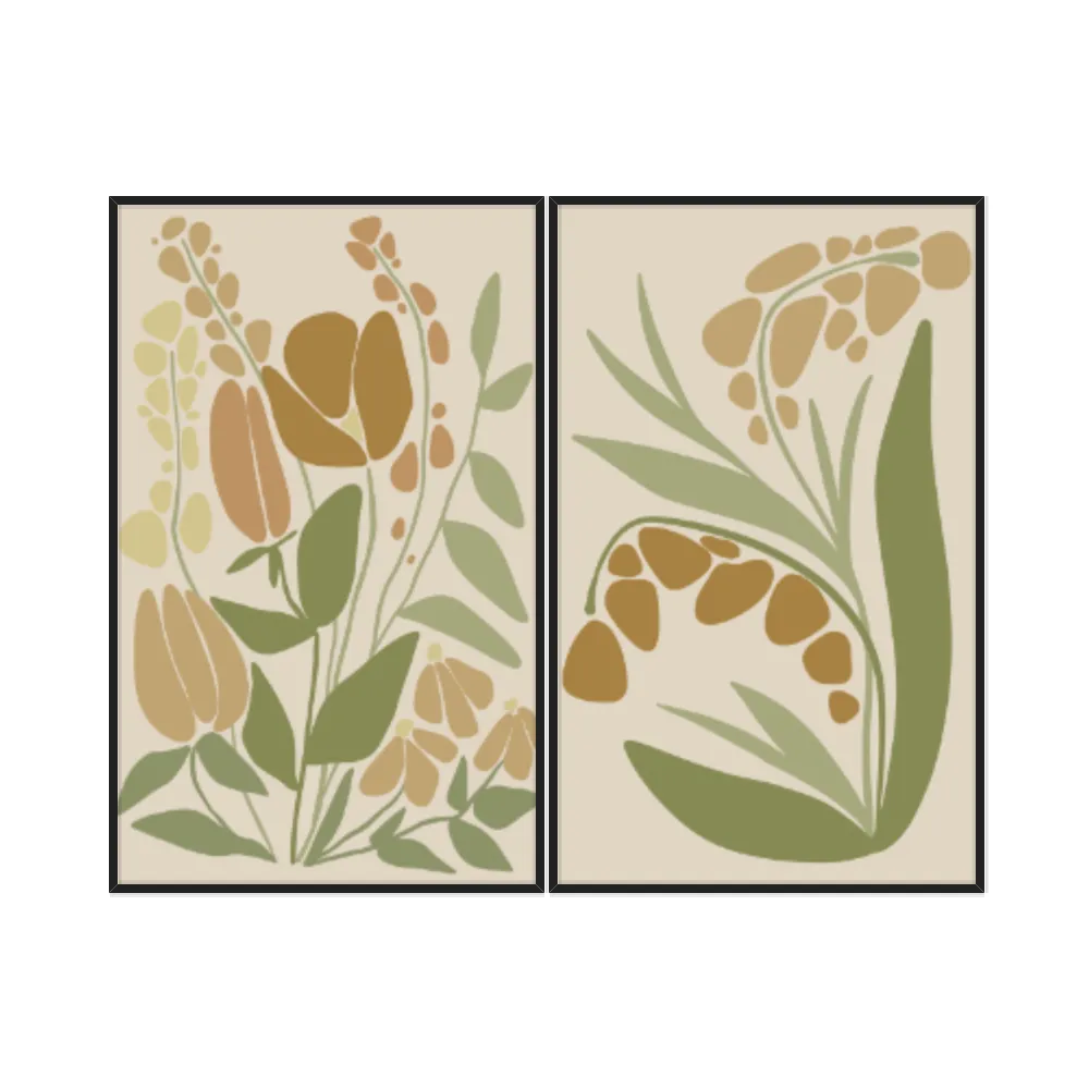 Kit Quadros Decorativos Minimalista