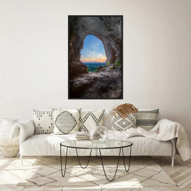 Quadro Decorativo Caverna