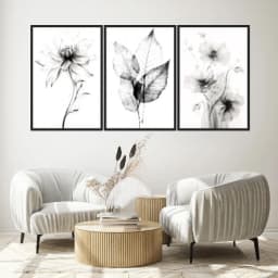 Kit Quadros Decorativos Minimalista