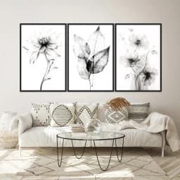 Kit Quadros Decorativos Minimalista