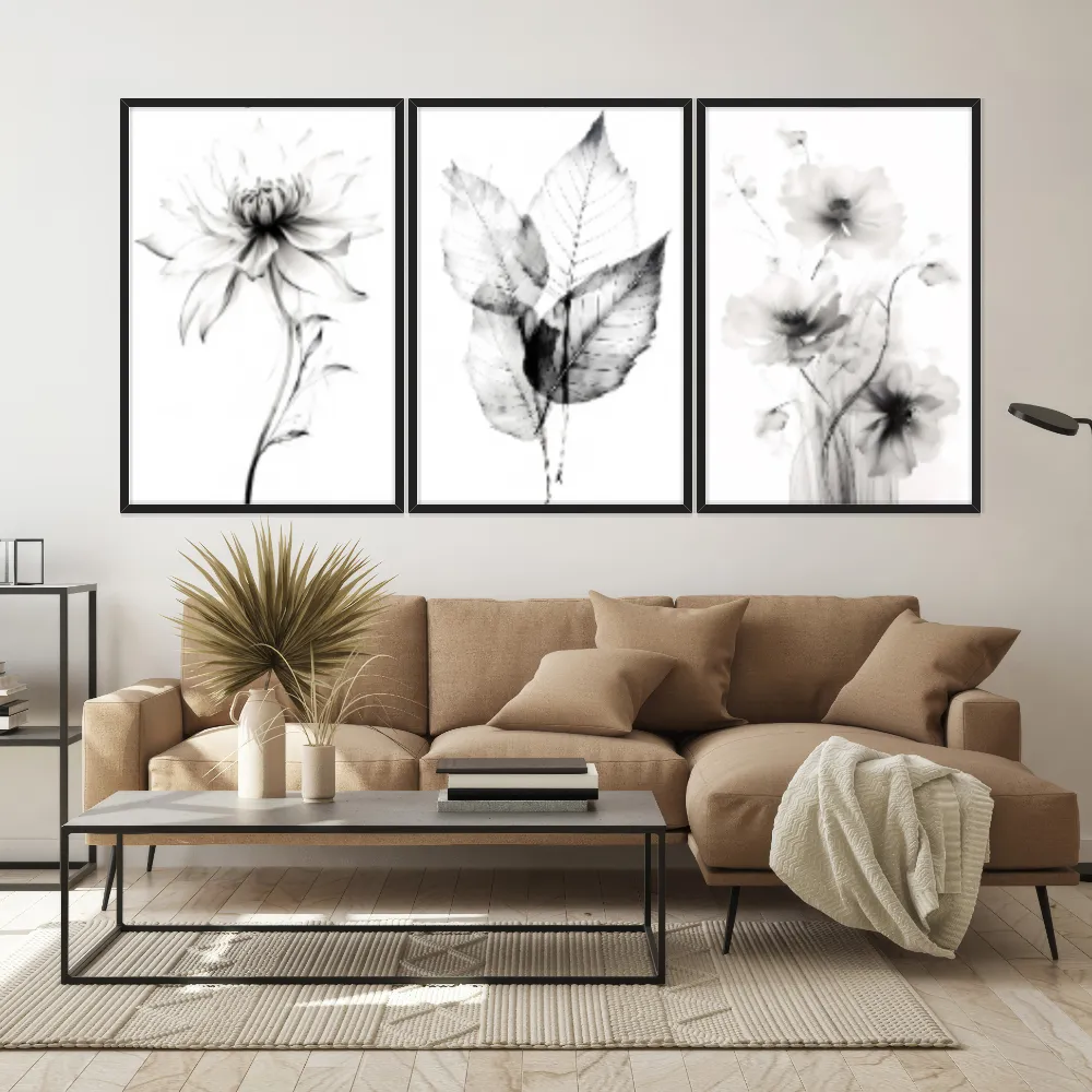 Kit Quadros Decorativos Minimalista