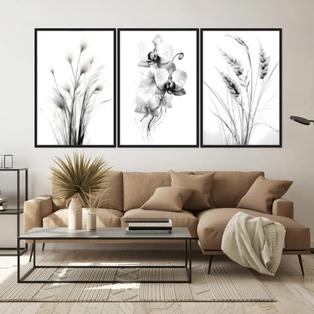 Kit Quadros Decorativos Minimalista