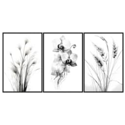 Kit Quadros Decorativos Minimalista