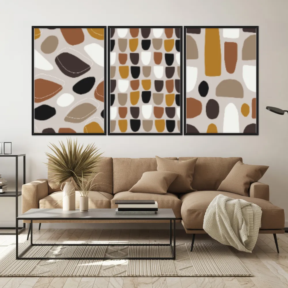 Kit Quadros Decorativos Orgânico