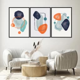 Kit Quadros Decorativos Minimalista
