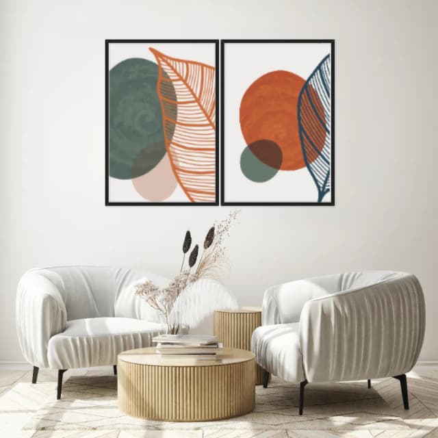 Kit Quadros Decorativos Boho