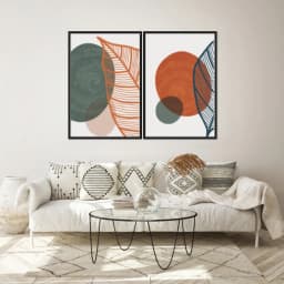 Kit Quadros Decorativos Boho