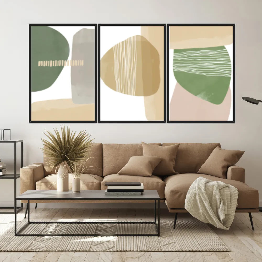 Kit Quadros Decorativos Formas