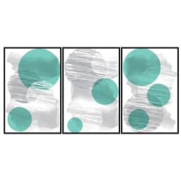 Kit Quadros Decorativos Geométrico