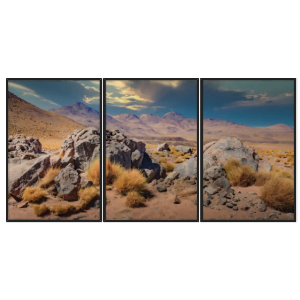 Kit Quadros Decorativos Atacama