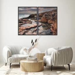 Kit Quadros Decorativos Praia