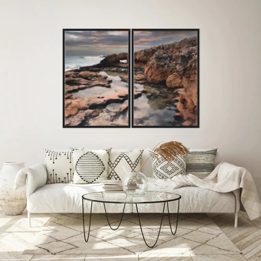 Kit Quadros Decorativos Praia