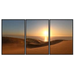 Kit Quadros Decorativos Pôr Do Sol