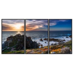 Kit Quadros Decorativos Pôr Do Sol