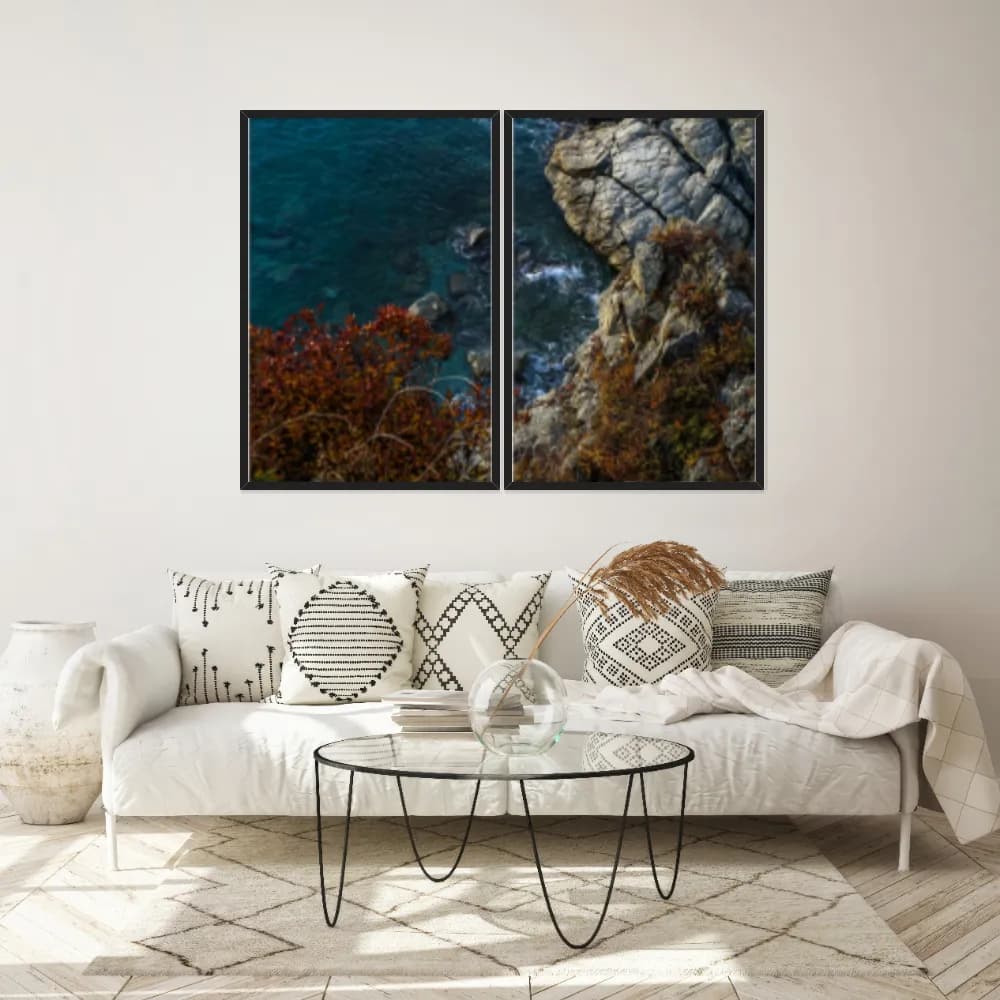 Kit Quadros Decorativos Mar