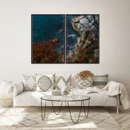 Kit Quadros Decorativos Mar