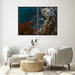Kit Quadros Decorativos Mar