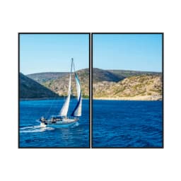 Kit Quadros Decorativos No Mar