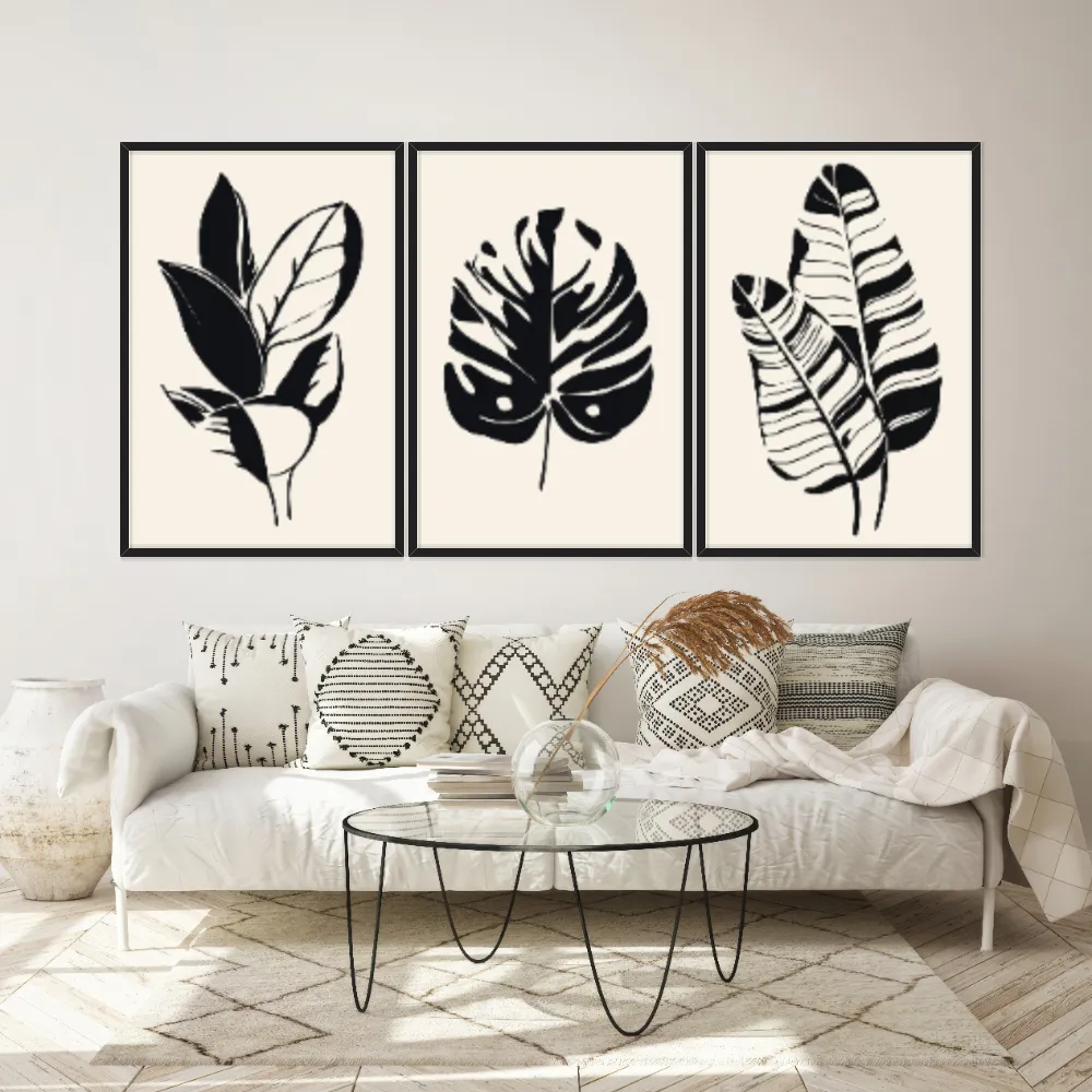Kit Quadros Decorativos Minimalista