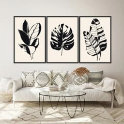 Kit Quadros Decorativos Minimalista