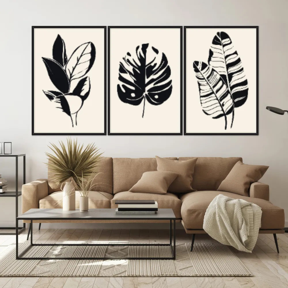 Kit Quadros Decorativos Minimalista