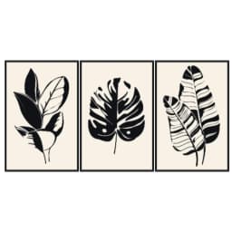 Kit Quadros Decorativos Minimalista