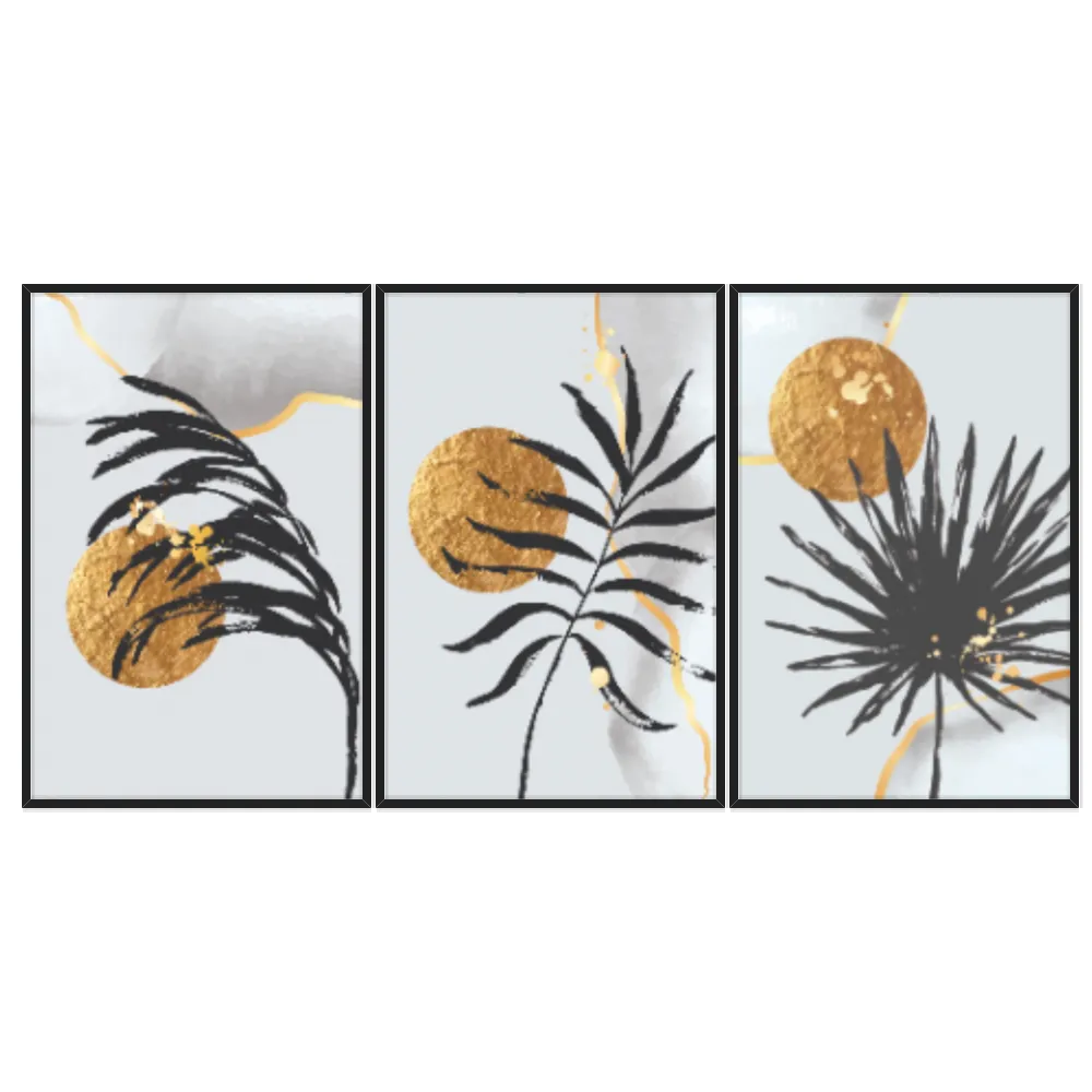 Kit Quadros Decorativos Minimalista