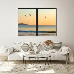 Kit Quadros Decorativos Mar