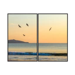 Kit Quadros Decorativos Mar