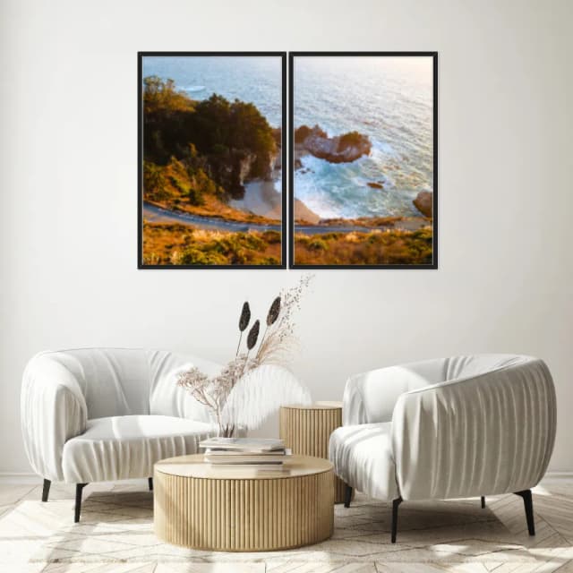 Kit Quadros Decorativos Mar