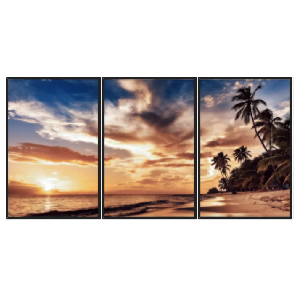 Kit Quadros Decorativos Praia