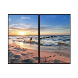 Kit Quadros Decorativos Mar