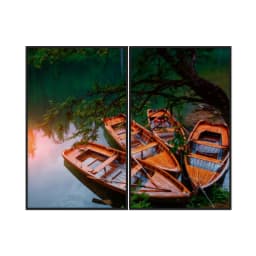 Kit Quadros Decorativos No Lago