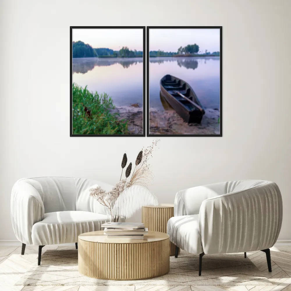 Kit Quadros Decorativos Na Areia