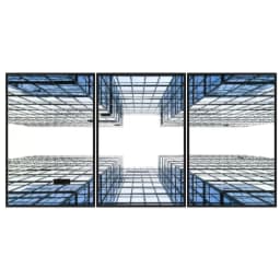 Kit Quadros Decorativos Construção Geométrica