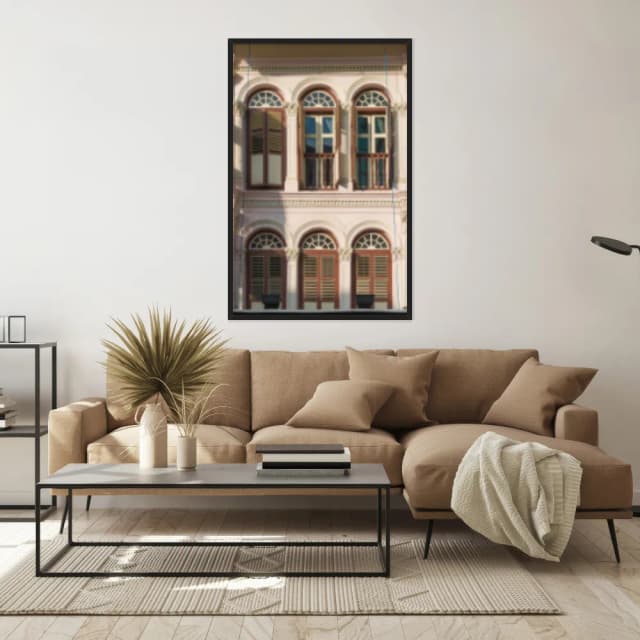 Quadro Decorativo Construção Antiga