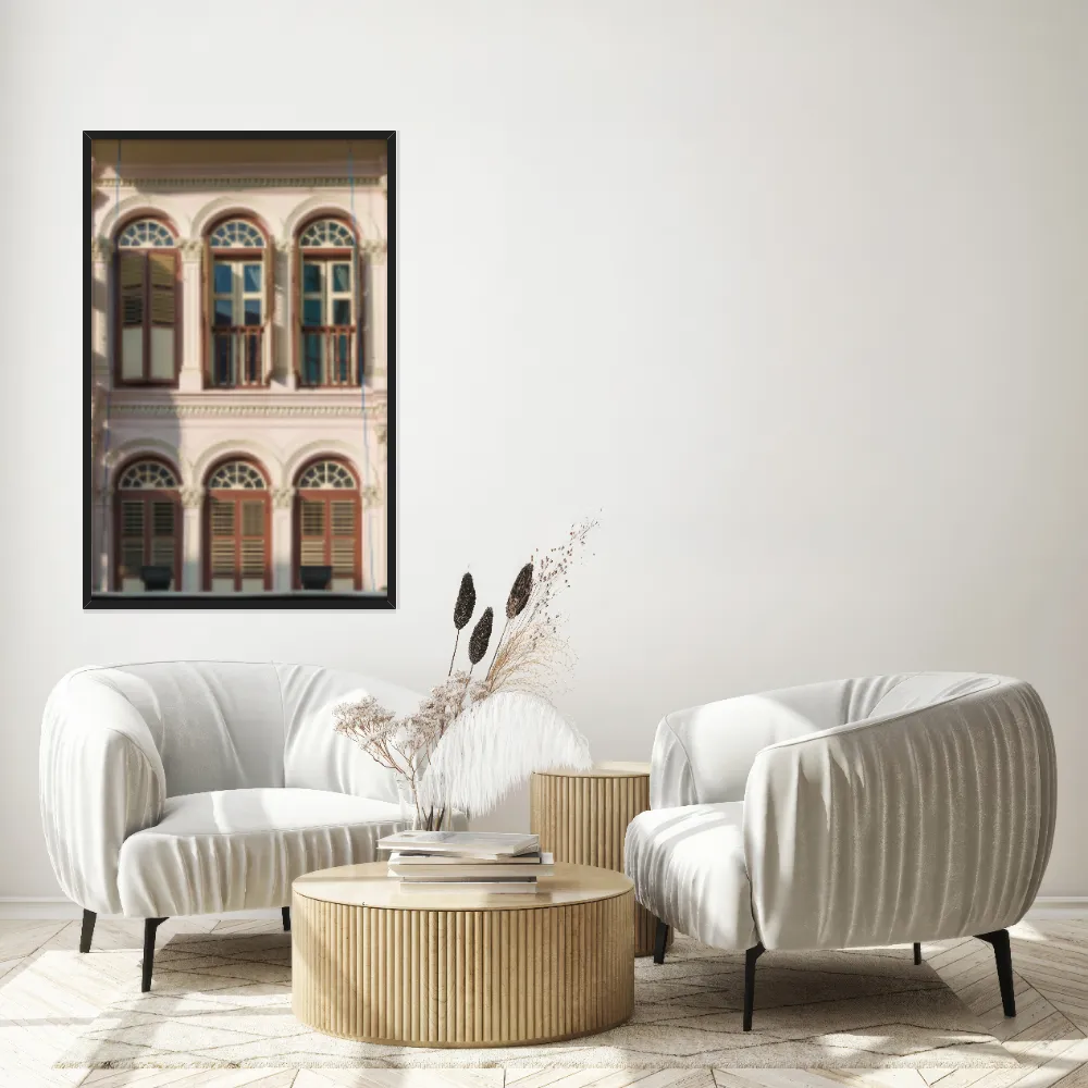 Quadro Decorativo Construção Antiga
