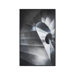 Quadro Decorativo Escultura Espiral Abstrata