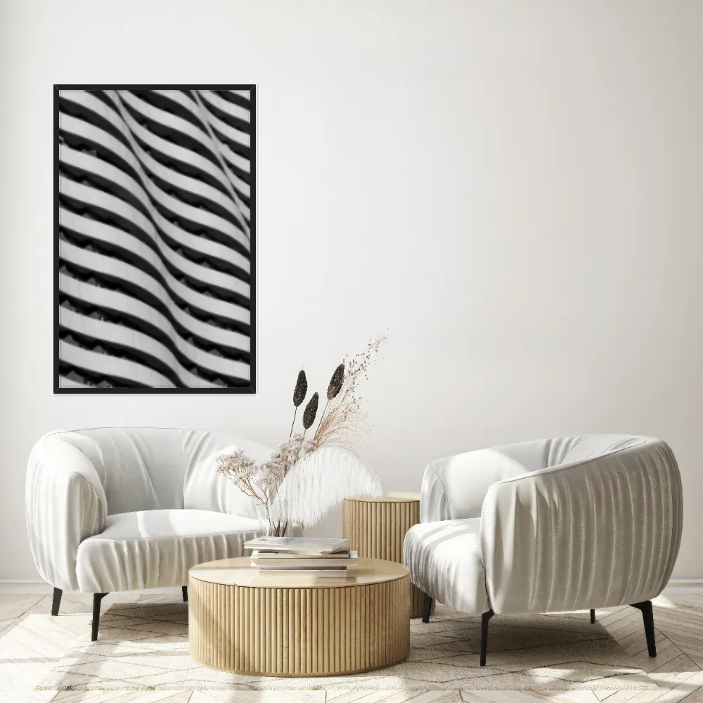 Quadro Decorativo Construção Geométrica