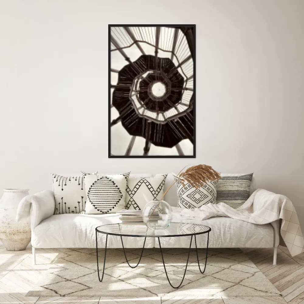Quadro Decorativo Escada Espiral Conceitual