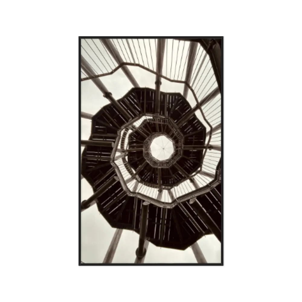 Quadro Decorativo Escada Espiral Conceitual