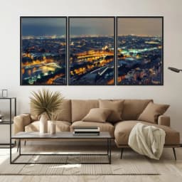 Kit Quadros Decorativos Cidade De Paris