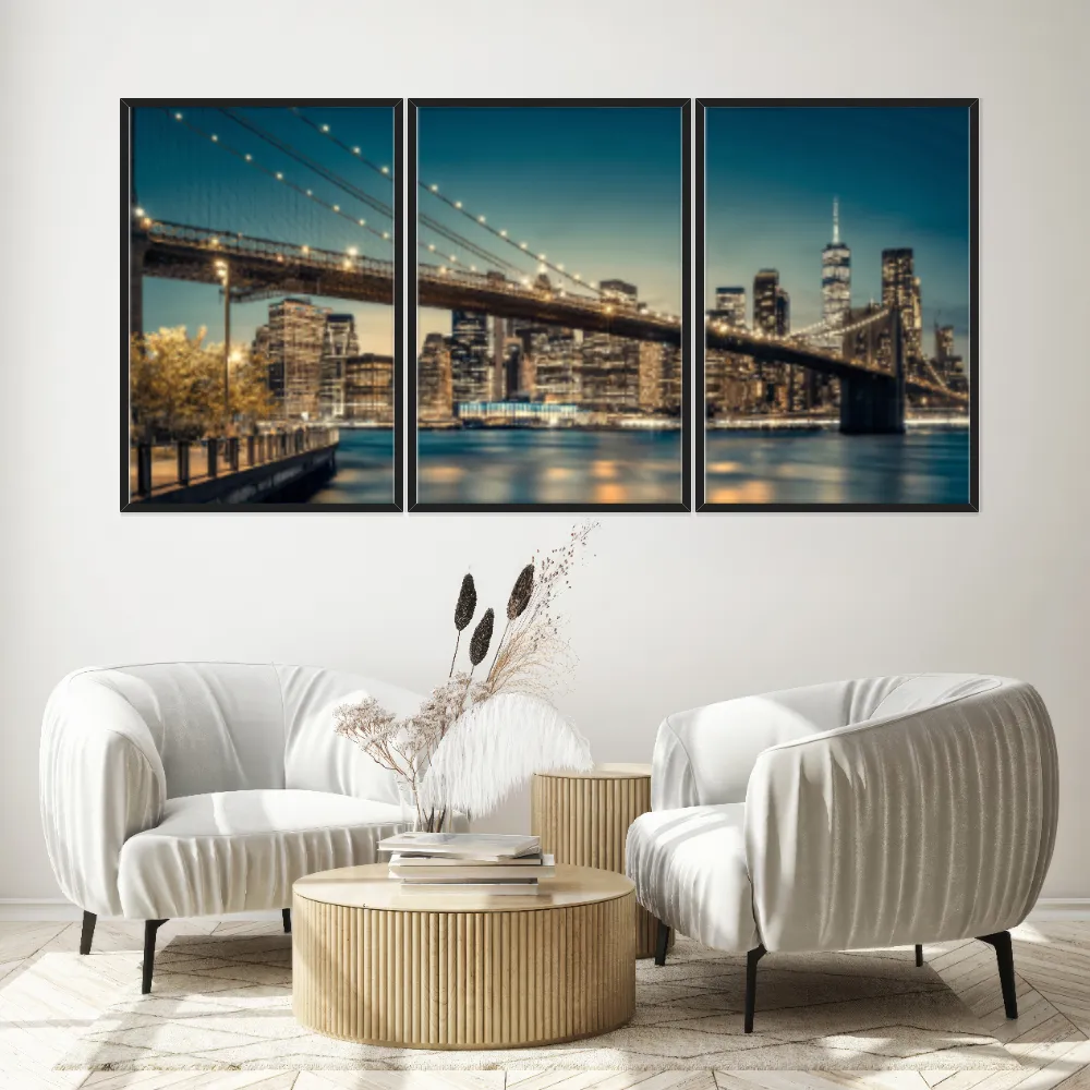 Kit Quadros Decorativos Nova York