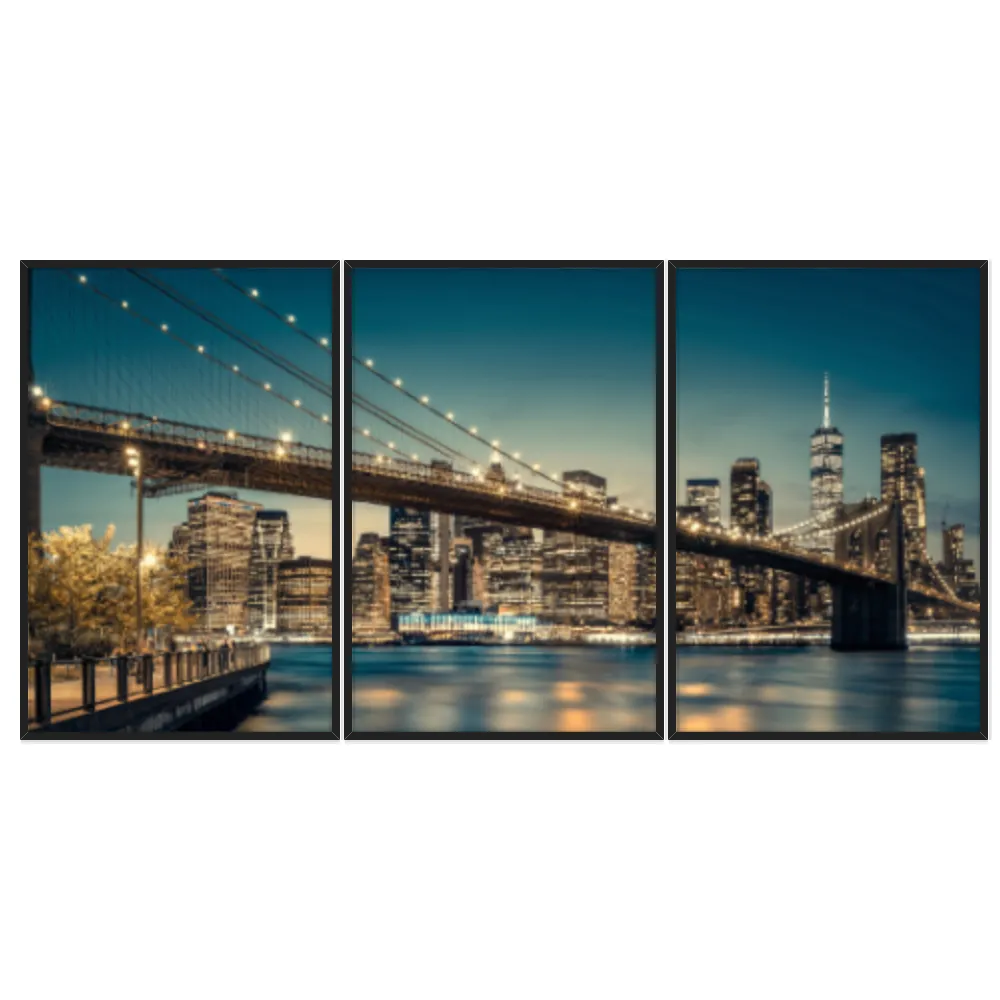 Kit Quadros Decorativos Nova York